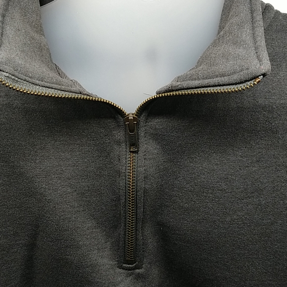 Gildan men's dark gray sweater - Picture 2 of 5